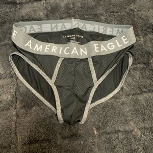 American Eagle flex size small briefs black and gray